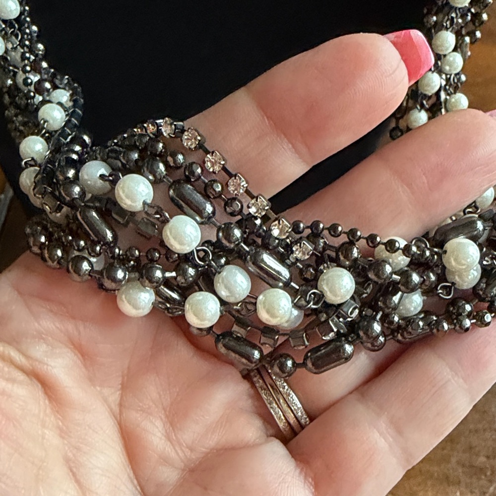 Beautiful Multi Layer Chico’s - 9 Chains Wrap Nec… - image 2